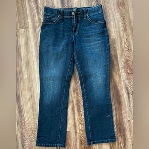 Boys Lee X-Tremendous Comfort Dark Blue Jeans Size 12 Husky
